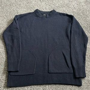 XS Wool Blend J.Crew Navy Sweater